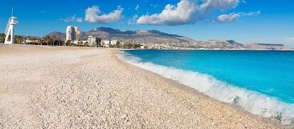 Albir beach