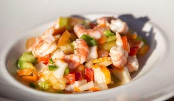 Spanish Seafood Salad - Salpicón de Mariscos